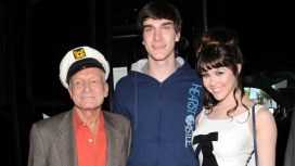 Playmate Seeks Restraining Order Against Hef's Son