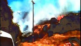 Pala Fire Nearly Contained