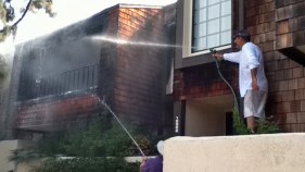 Fire Burns Torrey Pines Residence