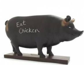 Pig Chalkboard