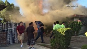 Stranger Pulls Fresno Man From Burning Home