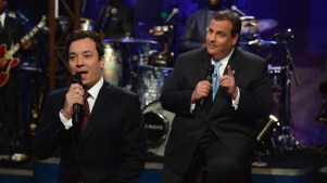 N.J. Gov. Chris Christie “Slow Jams” with Jimmy Fallon About Senate Decision