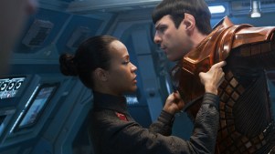 Zoe Saldana Shares Behind the Scenes Secrets from "Star Trek"