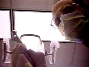 Dental Patient Wears Nothing But a Smile