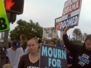 Church Group Protests at RB High