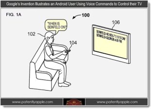 Patent Shows Google Working on Voice Control TV