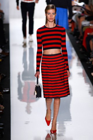 Michael Kors Offers Stripes and the '60s