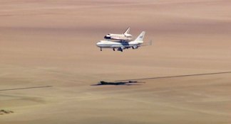 Endeavour Arrives