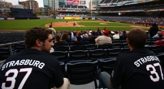 Rooting for SDSU and Strasburg