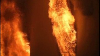 Residents Trapped in Downtown Fire