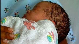 Images: Baby Born along Interstate 15