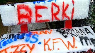 Benches Honor Garrett Berki