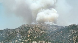 Stubborn Fire Keeps Crews Busy