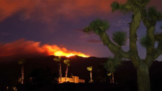Vallecito Fires Burning in East County
