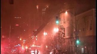 Fire Burns Gaslamp Apartments