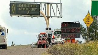 HOV Lane Closure Could Cause I-15 Delays