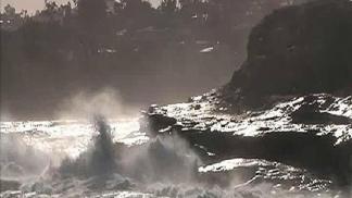 Massive Waves Slam Into SD