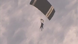 Navy Man Freefalls on 90th Birthday