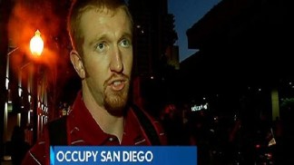 Protesters Camp Out for Occupy San Diego