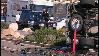 Pursuit Ends in Fiery, Fatal Crash