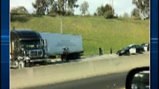 Trucker Blocks Highway, Demands Obama