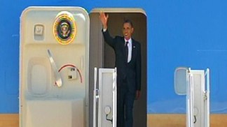 President Obama Arrives in SD