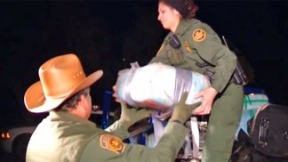 Drug Bales Recovered from Panga Near Carlsbad