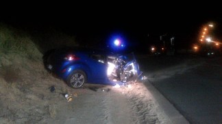 Father, Daughter Injured in Head-On Ramona Crash