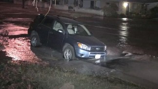 Crews Work to Stop Spring Valley Sinkhole