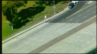 Helicopter View of Officer Involved Shooting