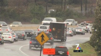 Rain in San Diego Leads to Slick Roads