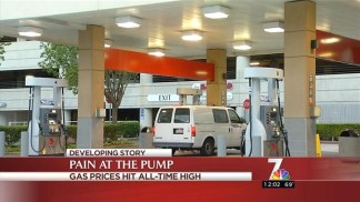 Drivers Frustrated Over Gas Prices