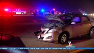 Cars Collide on I-805