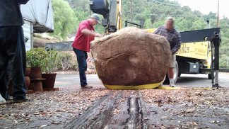 Home Damaged by Boulder 