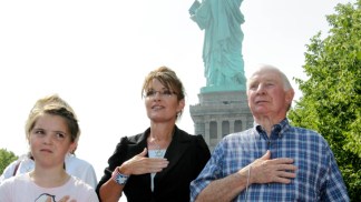 Sarah Palin in NYC