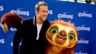 Ryan Reynolds' "The Croods" Premiere