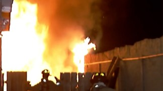 Flames Overtake Southcrest Garage