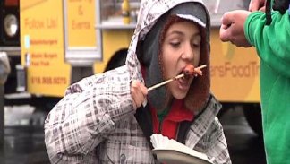 Food Trucks Gather for Meals on Wheels