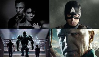 Posters & Pics: "Girl With the Dragon Tattoo" & "Captain America" Deliver