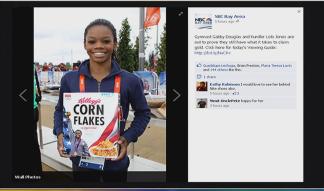 Olympics on Facebook