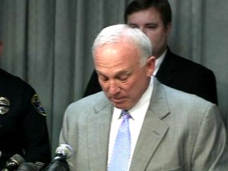 Mayor Sanders Visibly Shaken at Officer's Death