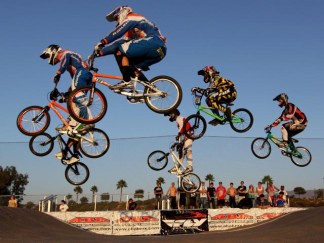 BMX Racers Defy Gravity in Chula Vista