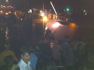 Images: Bahia Belle Dock Collapse