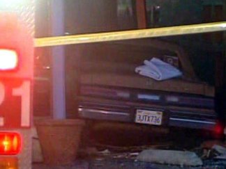 Car Crashes into Cass Street Bakery 