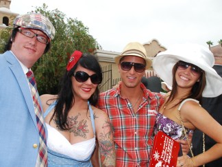 Del Mar Opening Day Hats - 2010