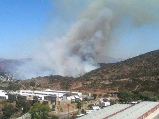 Spring Valley Fire Burns Home 