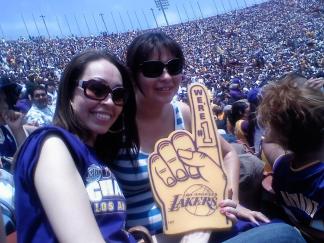 Viewer Images: Lakers Celebration