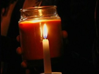 Candlelight Vigil for Amber Dubois