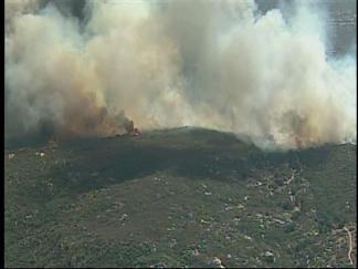 Raw Video: Cowboy Fire