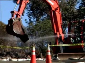 Crews Clear Bomb-House Rubble
